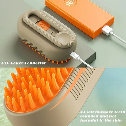 Pet Pamper Steam Brush