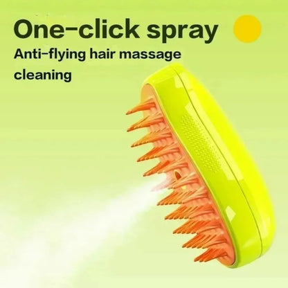 Pet Pamper Steam Brush