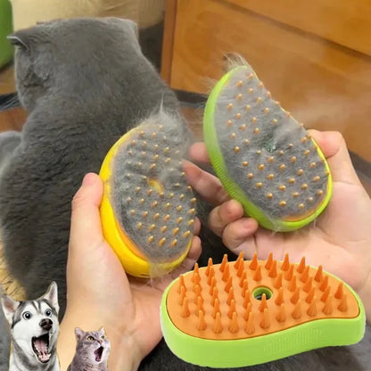 Pet Pamper Steam Brush